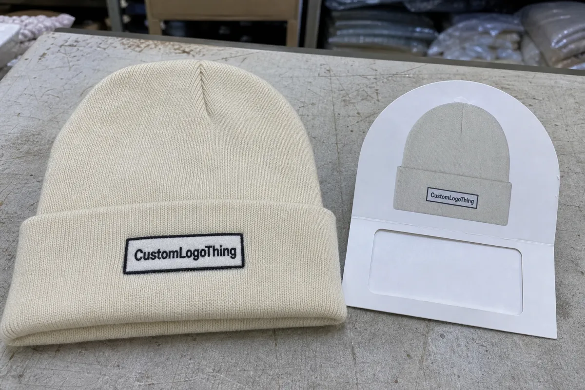 Wedding Cuffed Knit Beanies Material Sample Buying Guide