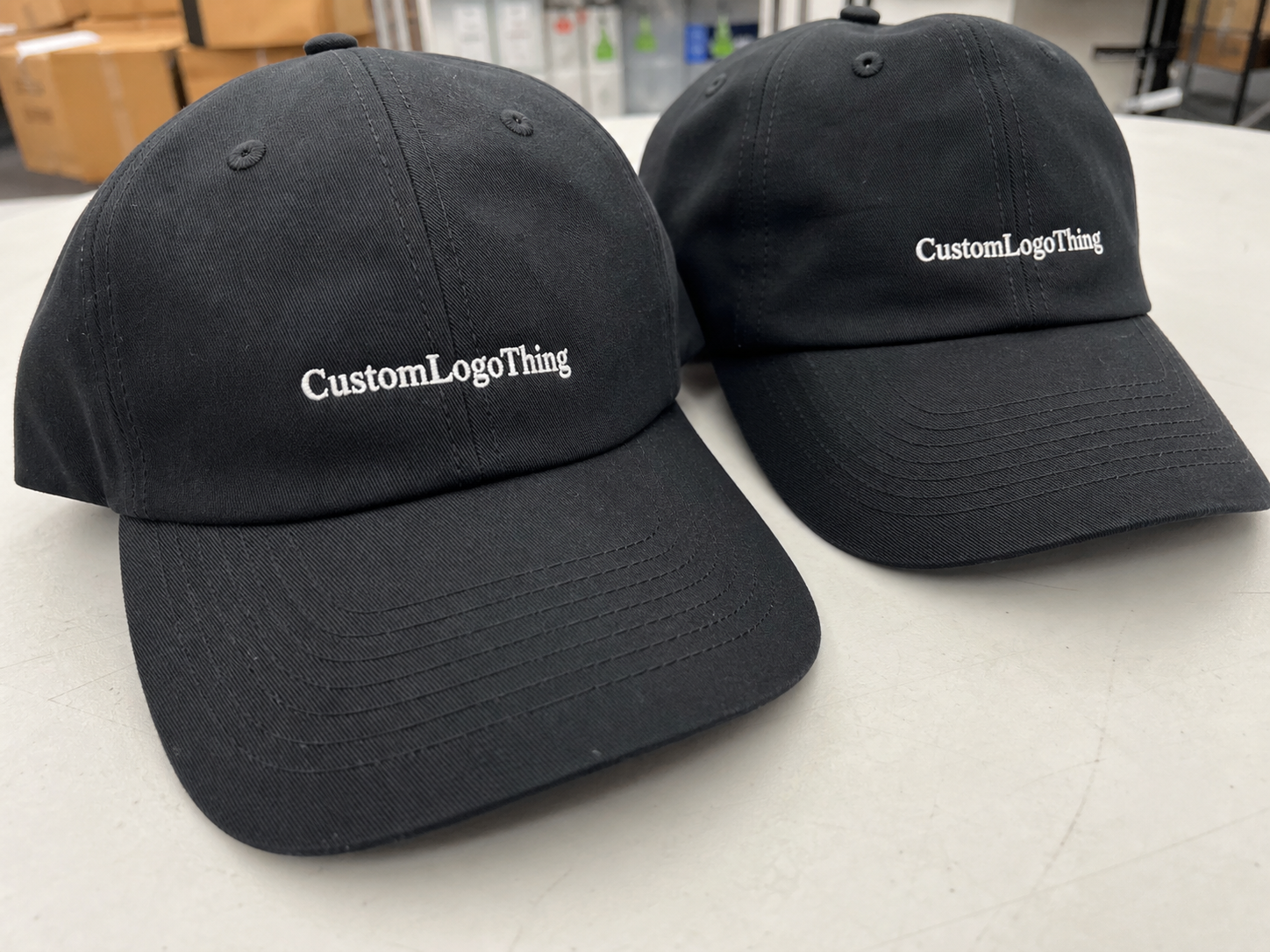 Trade Show Retail Merch Caps Unit Cost: Request a Quote