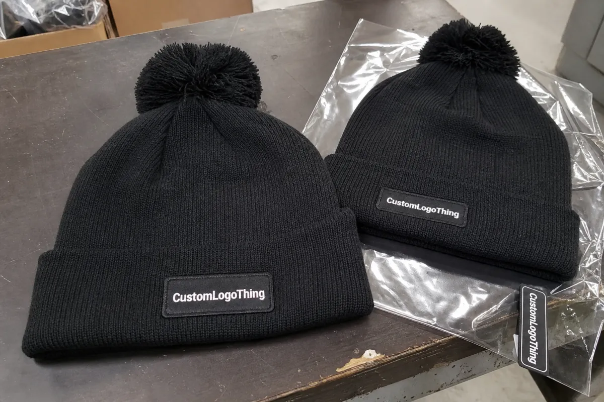 Event Merch Pom Pom Beanies Unit Cost for Bulk Orders
