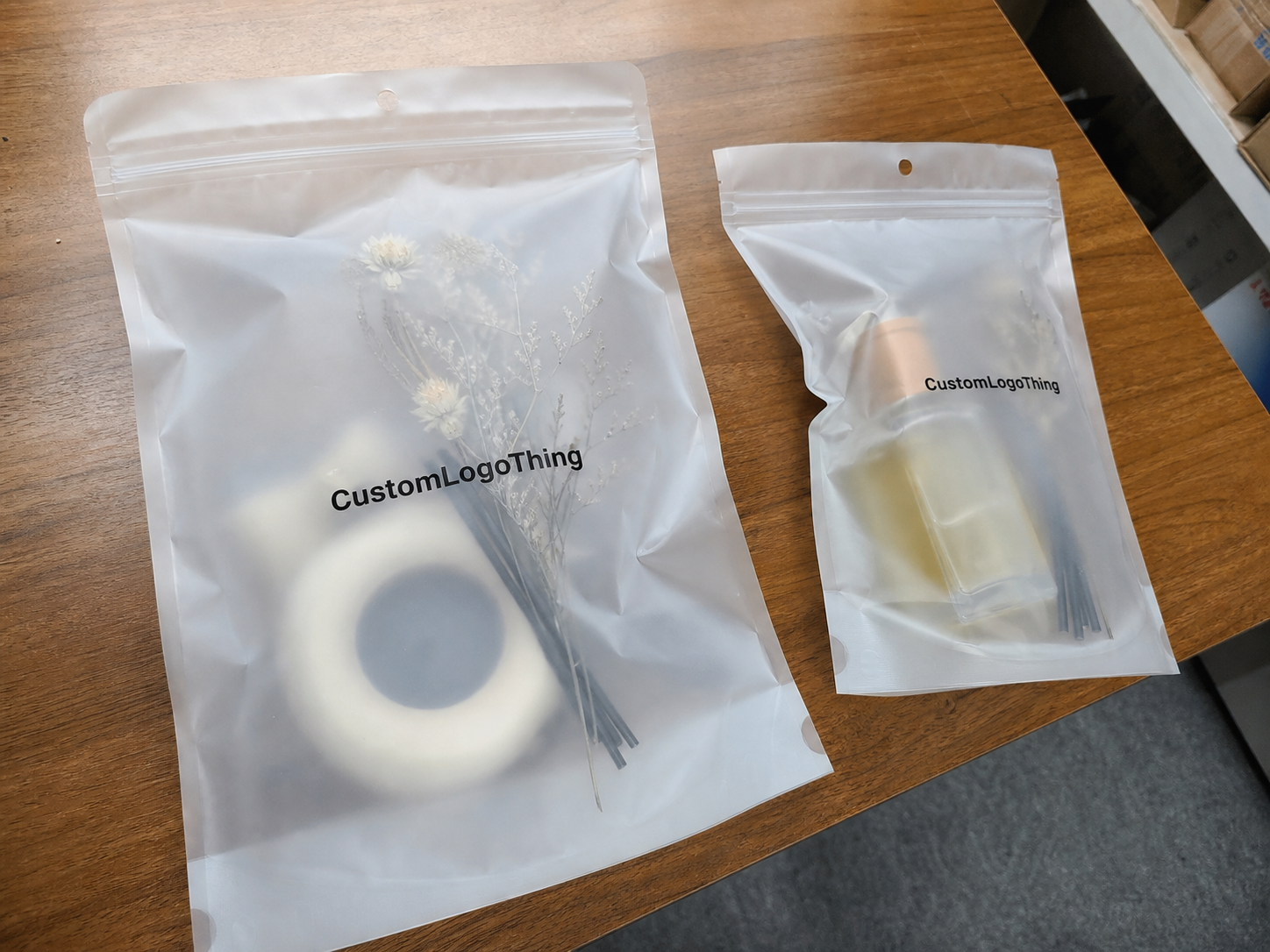 Home Fragrance Frosted Zipper Bags Unit Cost Review