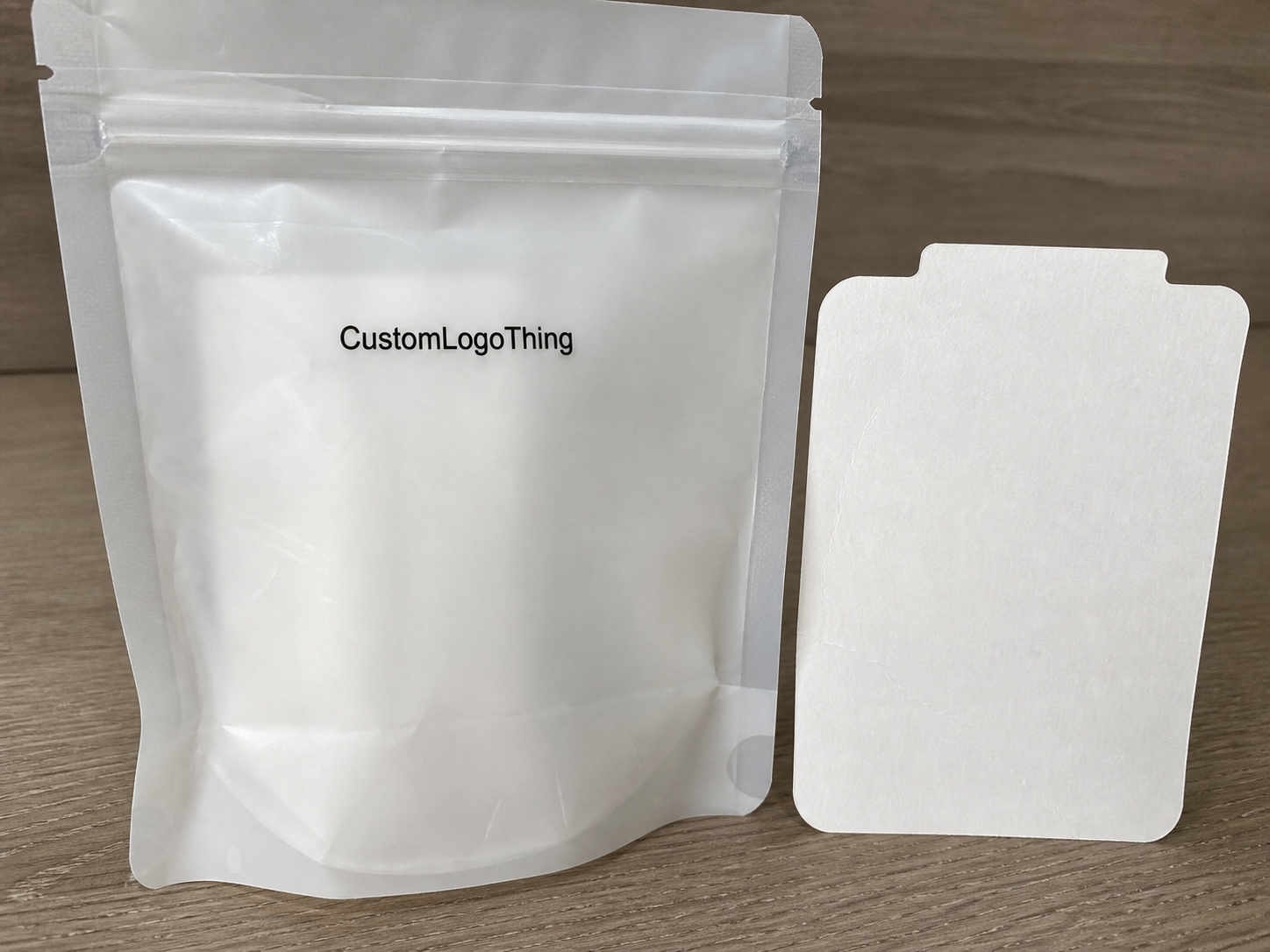 Pet Treat Frosted Zipper Bags Packaging Insert Checklist