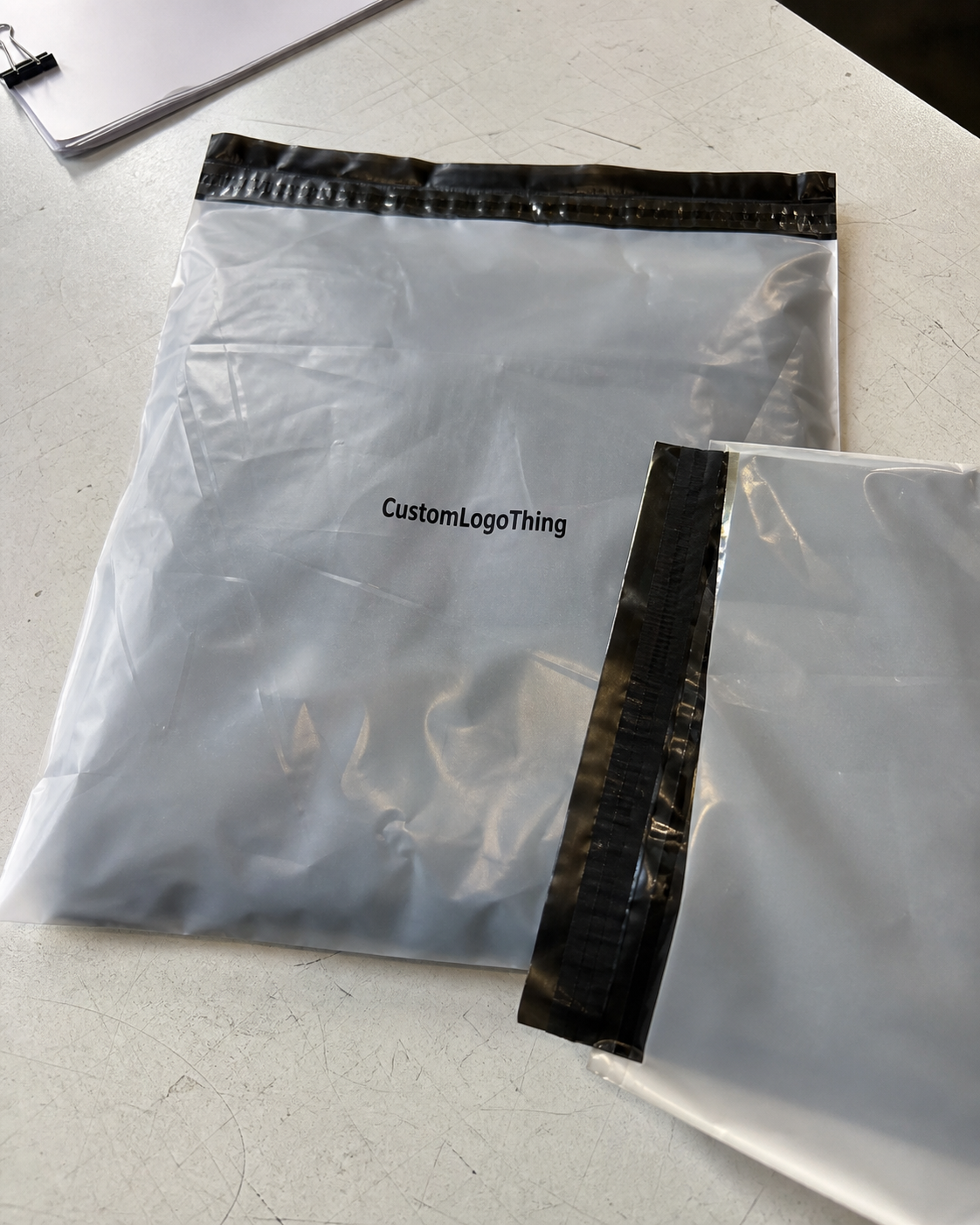 Beer Printed Poly Mailers Material Sample Guide for Buyers