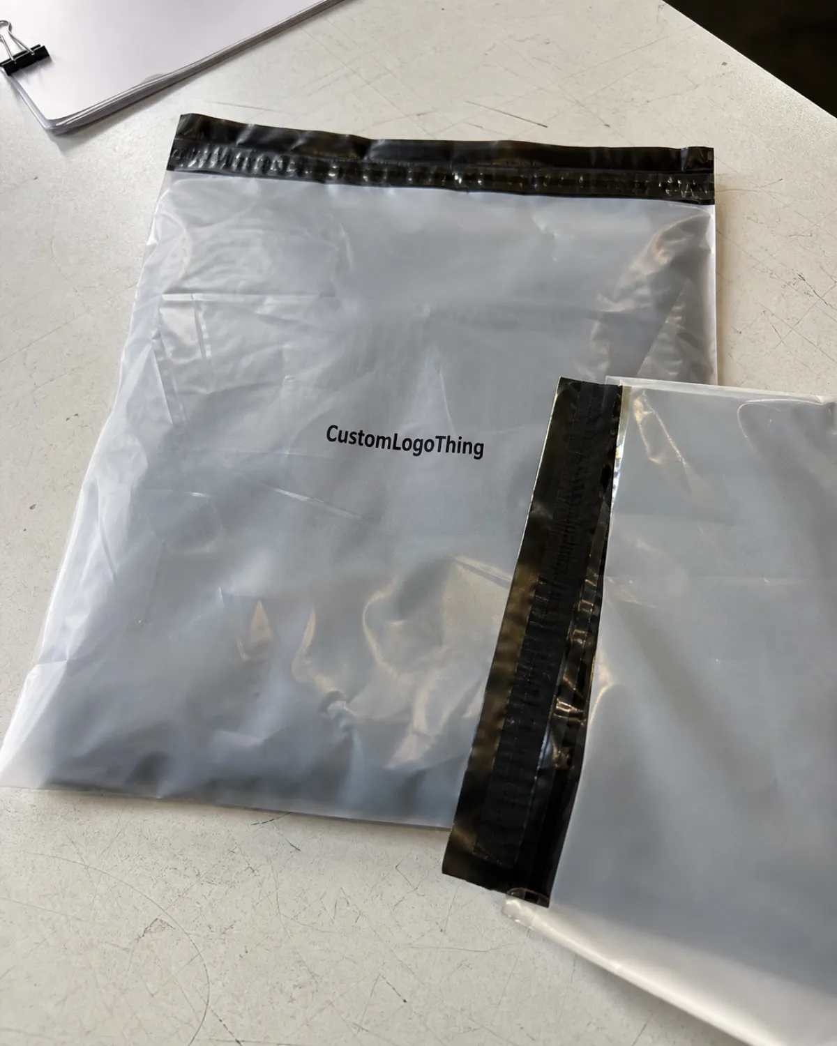 Beer Printed Poly Mailers Material Sample Guide for Buyers