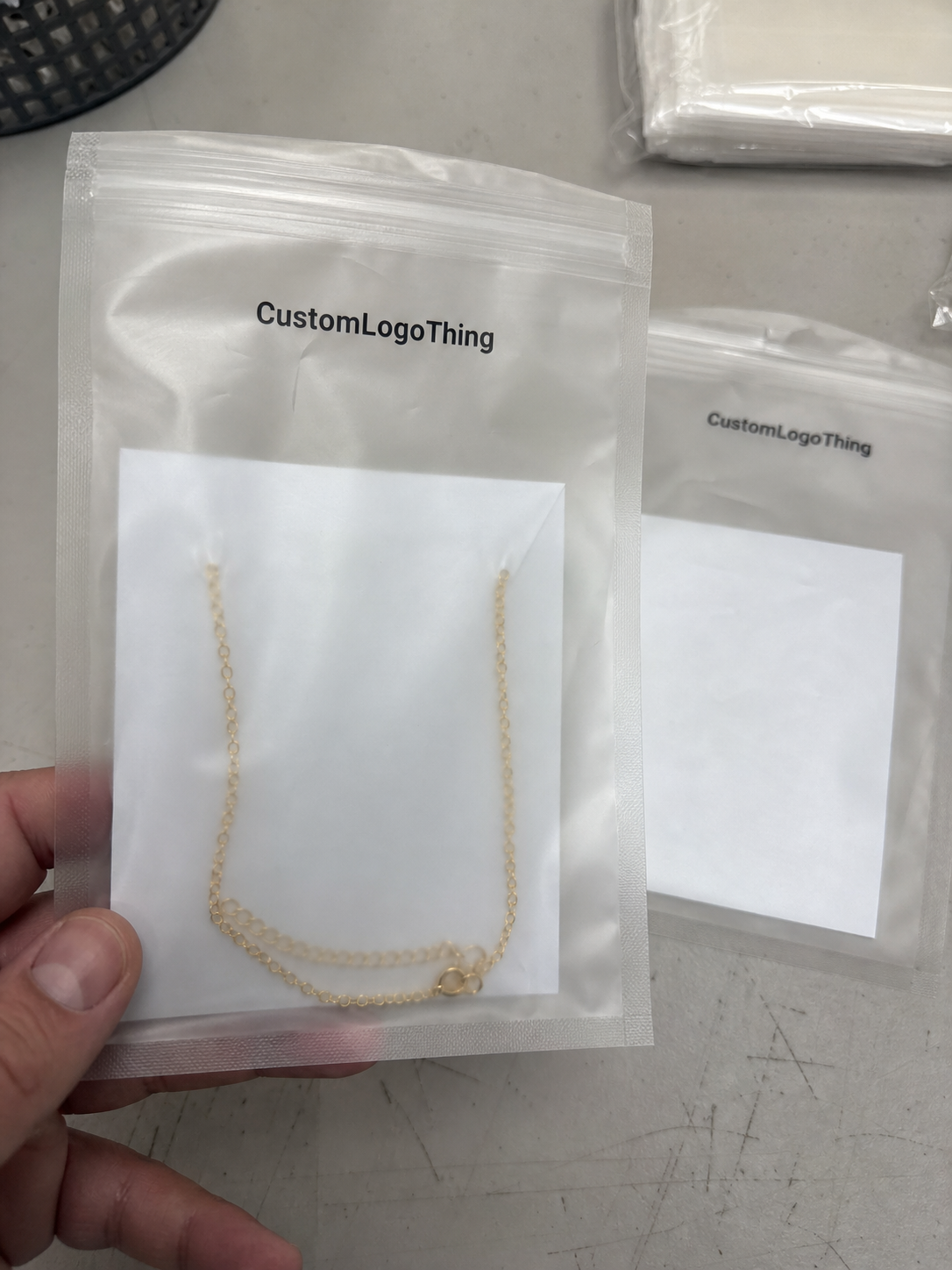 Jewelry Frosted Zipper Bags Insert Checklist for Buyers