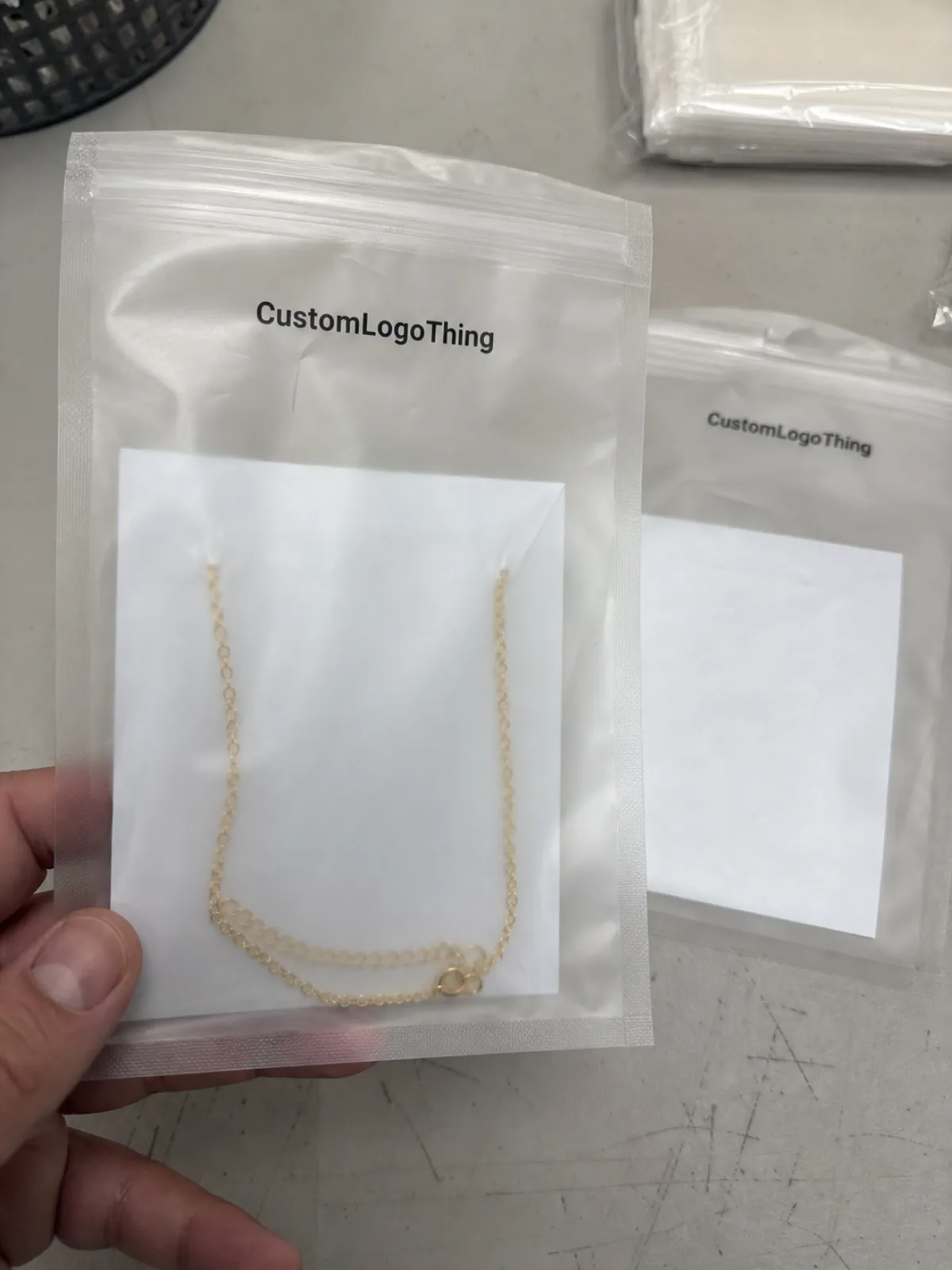 Jewelry Frosted Zipper Bags Insert Checklist for Buyers