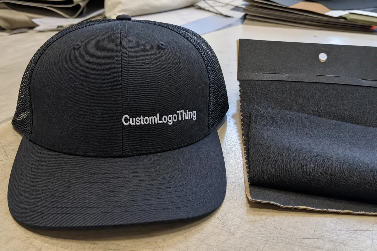Pet Treat Trucker Caps Material Sample Guide for Buyers