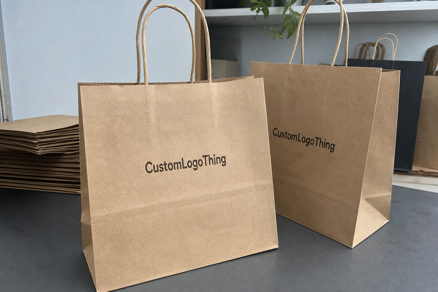 Home Fragrance Twisted Handle Paper Bags Bulk Planning