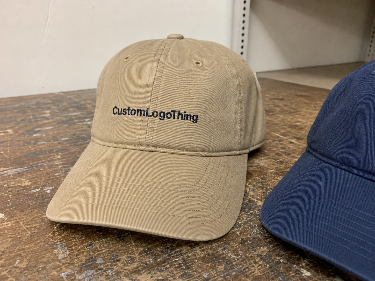 Stationery Unstructured Dad Hats Material Sample Guide