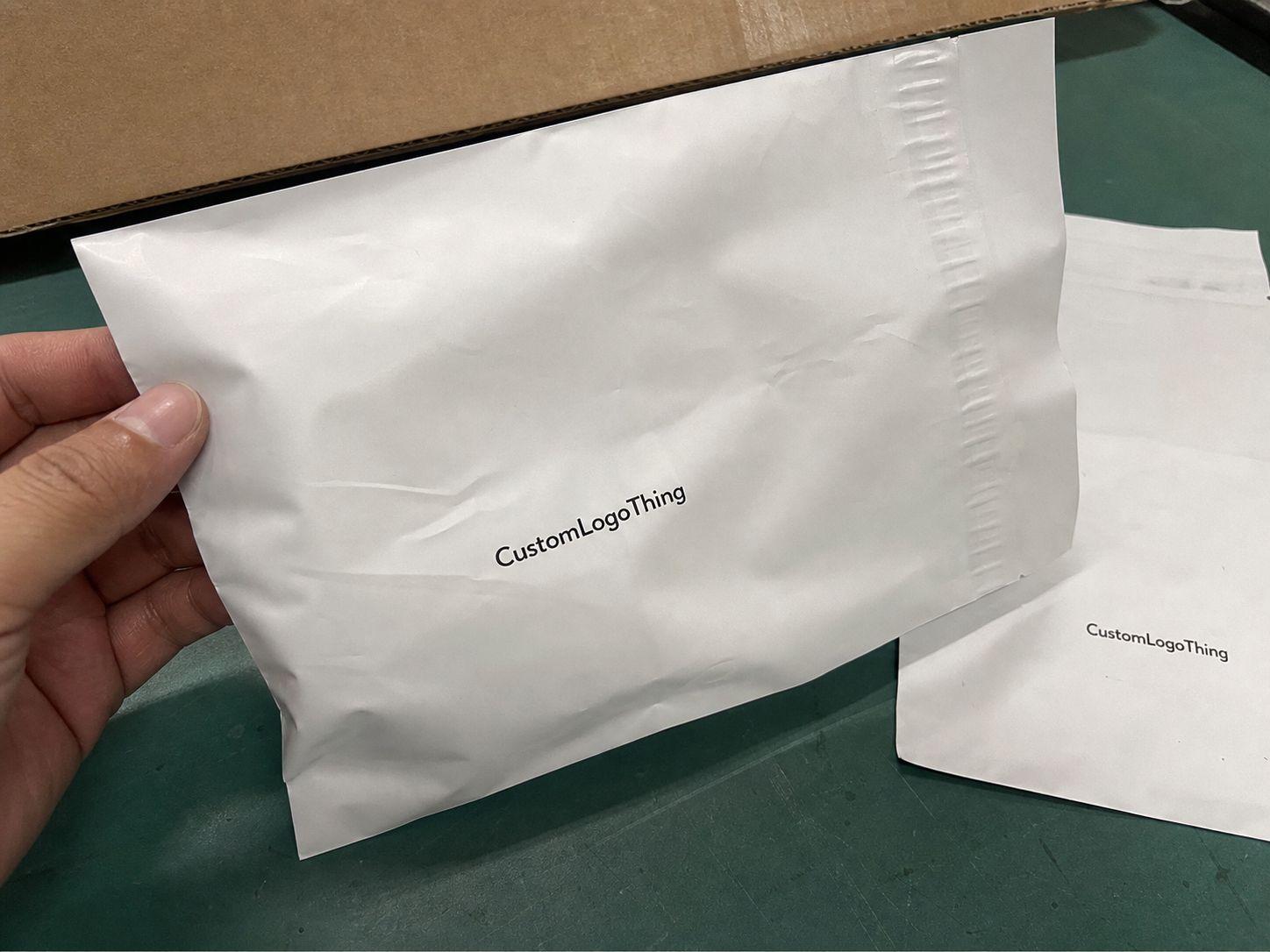 Jewelry Printed Poly Mailers Physical Sample Checklist