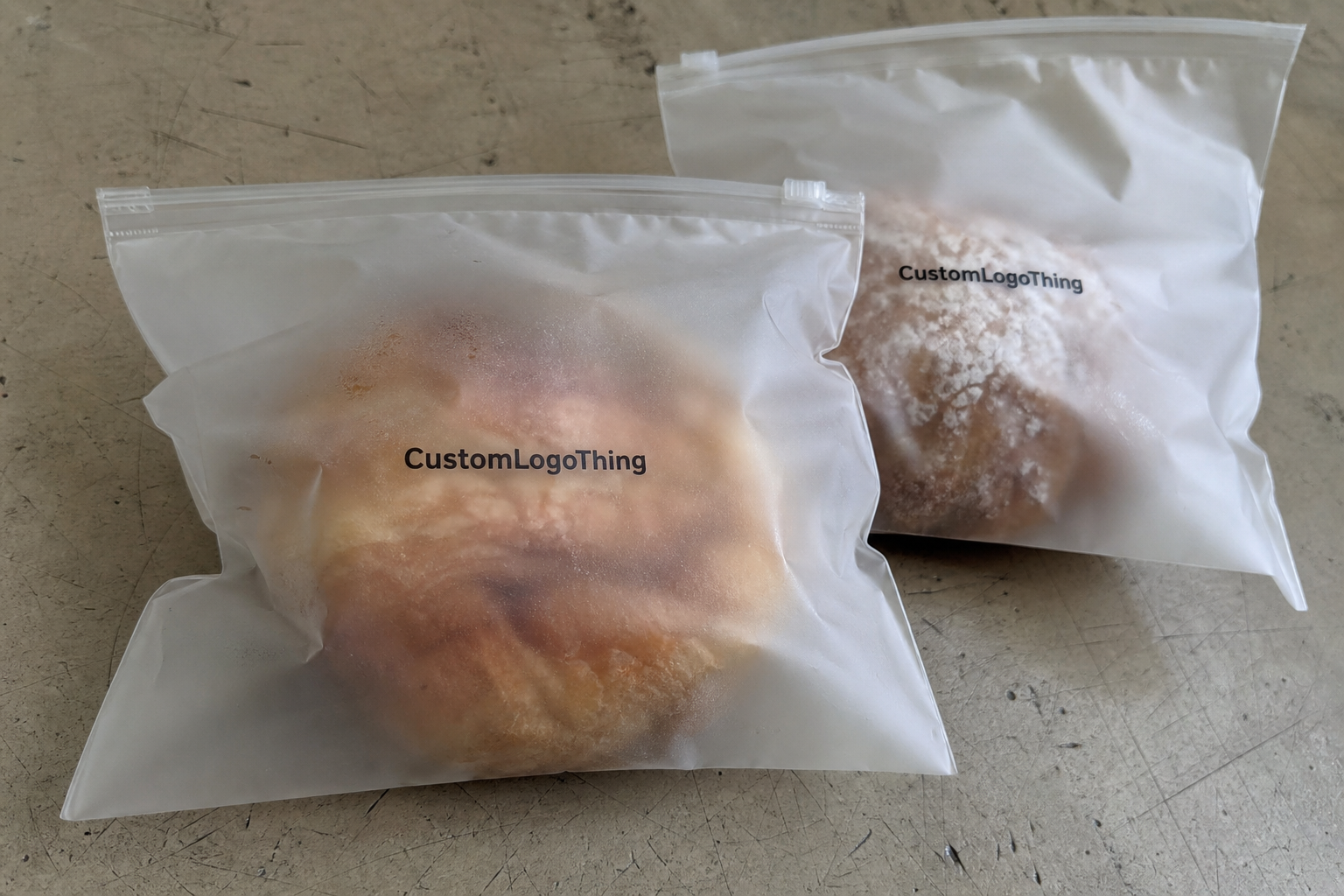 Bakery frosted zipper bags unit cost review for buyers
