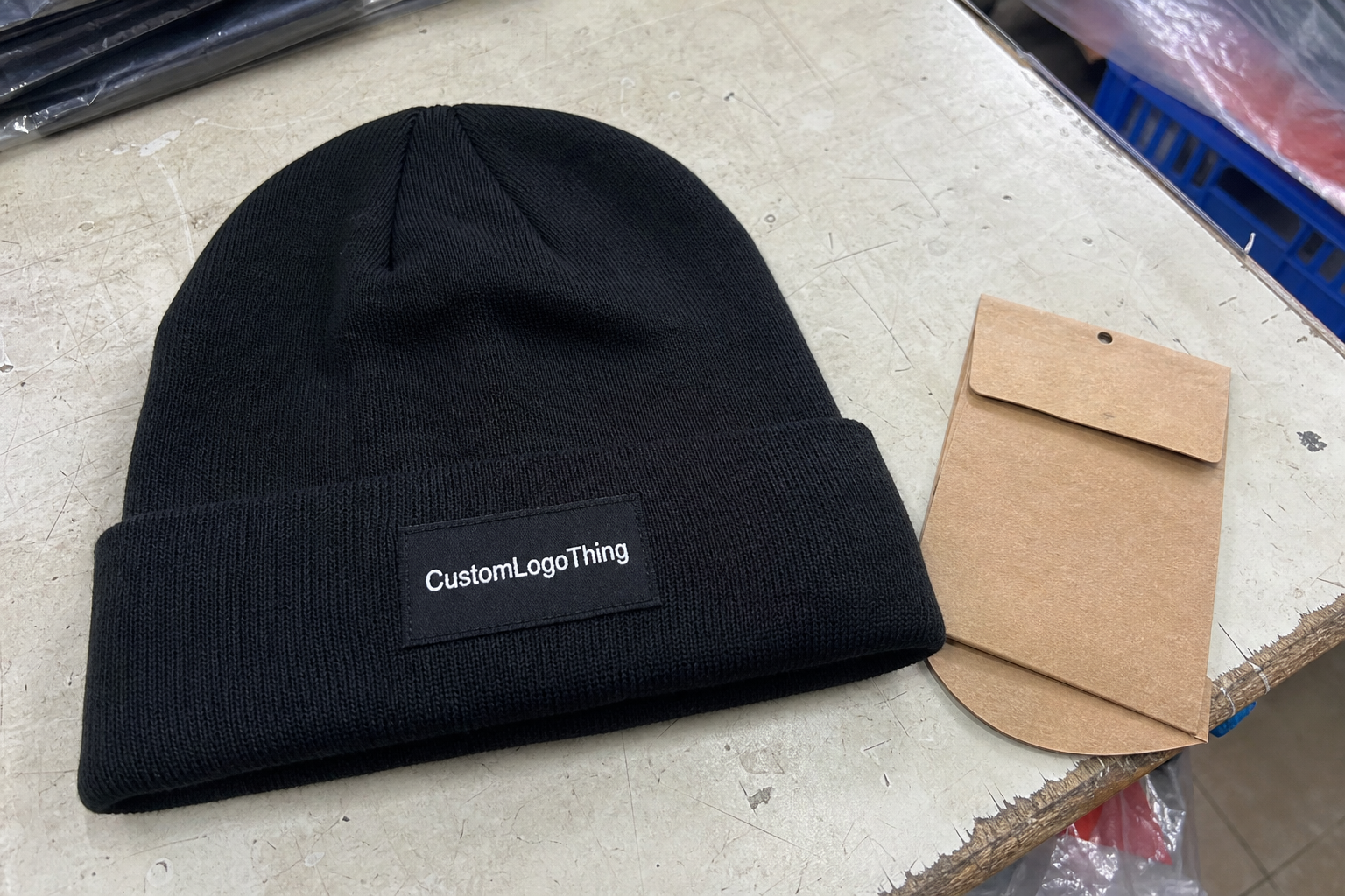 Corporate Gifting Woven Label Beanies Bulk Order Planning