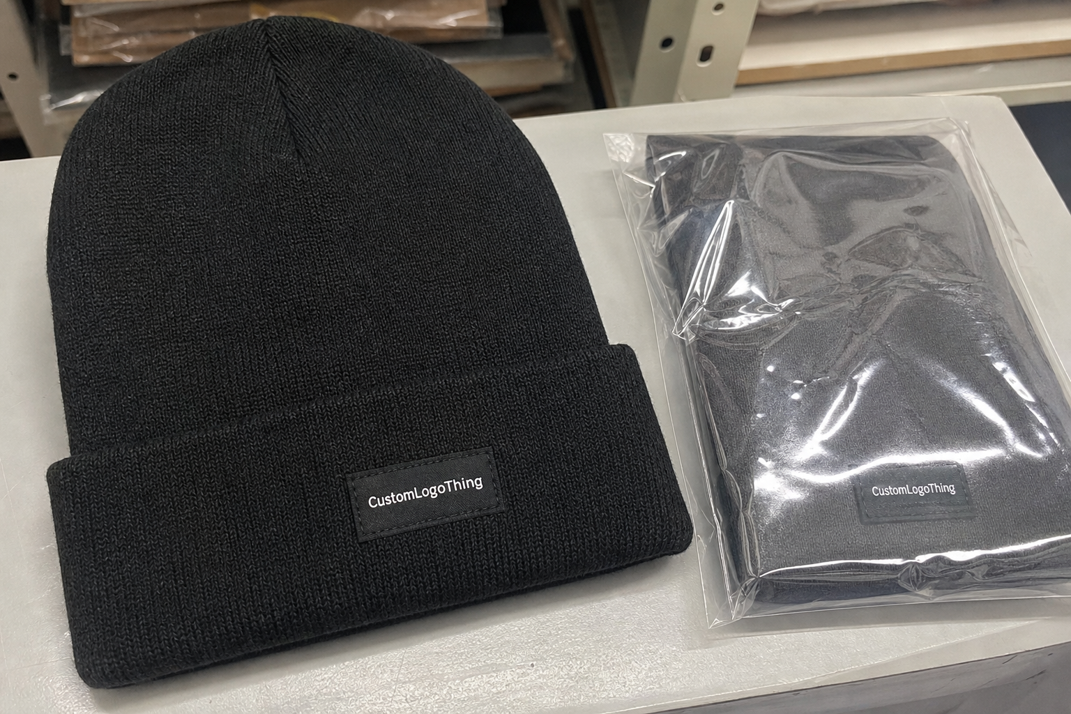 Coffee Roaster Woven Label Beanies Bulk Order Planning