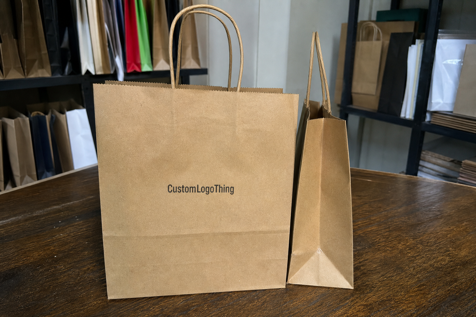 Ecommerce Twisted Handle Paper Bags Bulk Order Planning