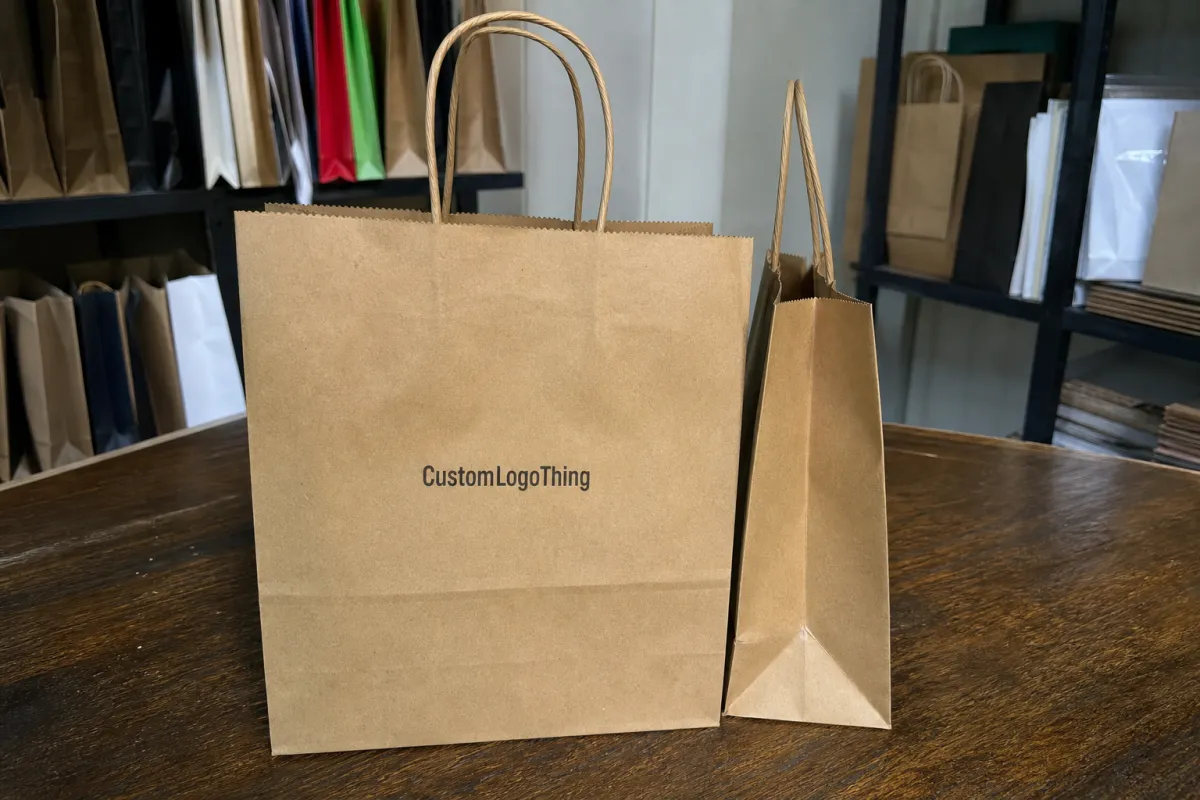 Ecommerce Twisted Handle Paper Bags Bulk Order Planning