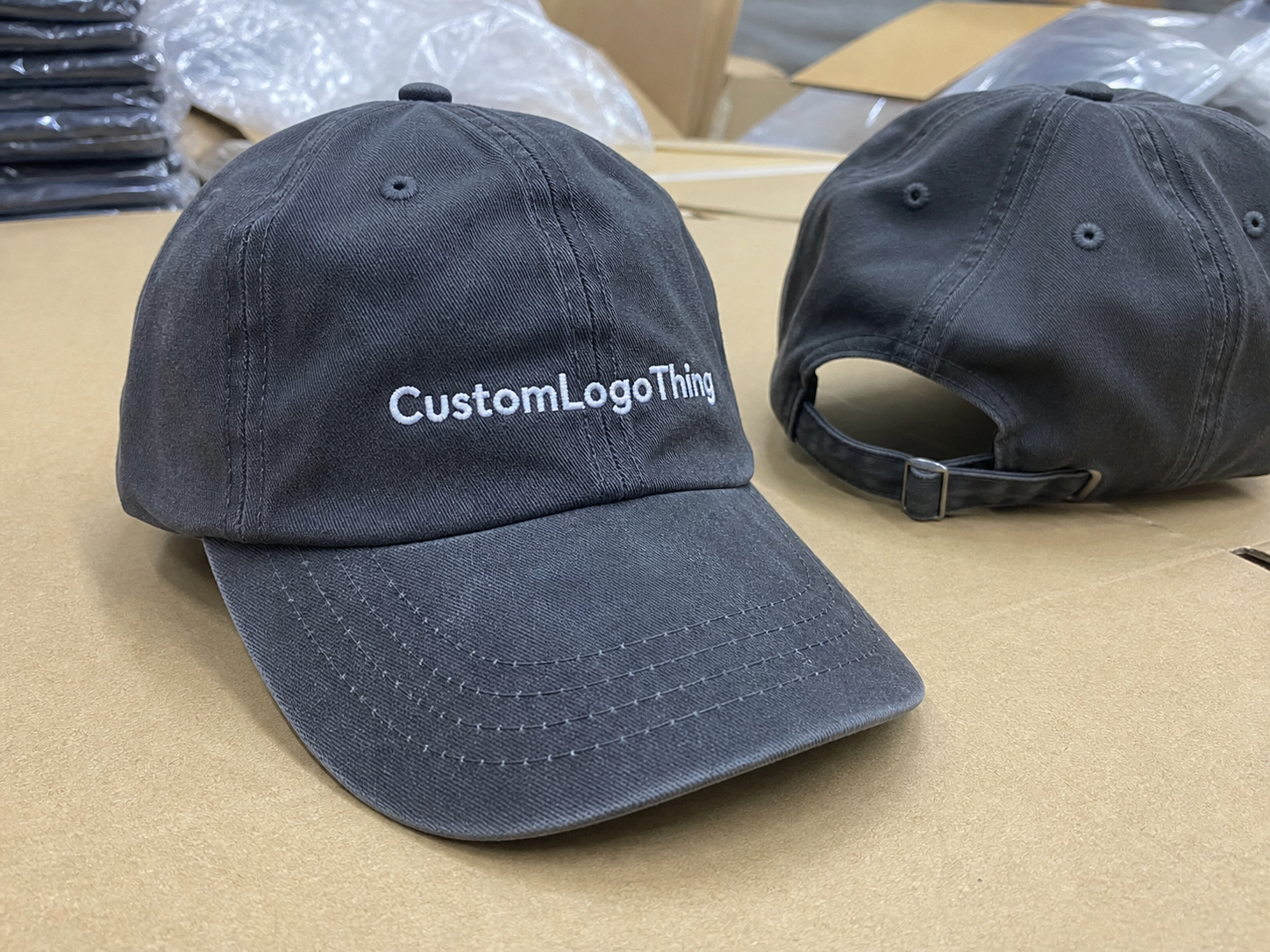 Electronics Embroidered Baseball Caps Material Sample Guide