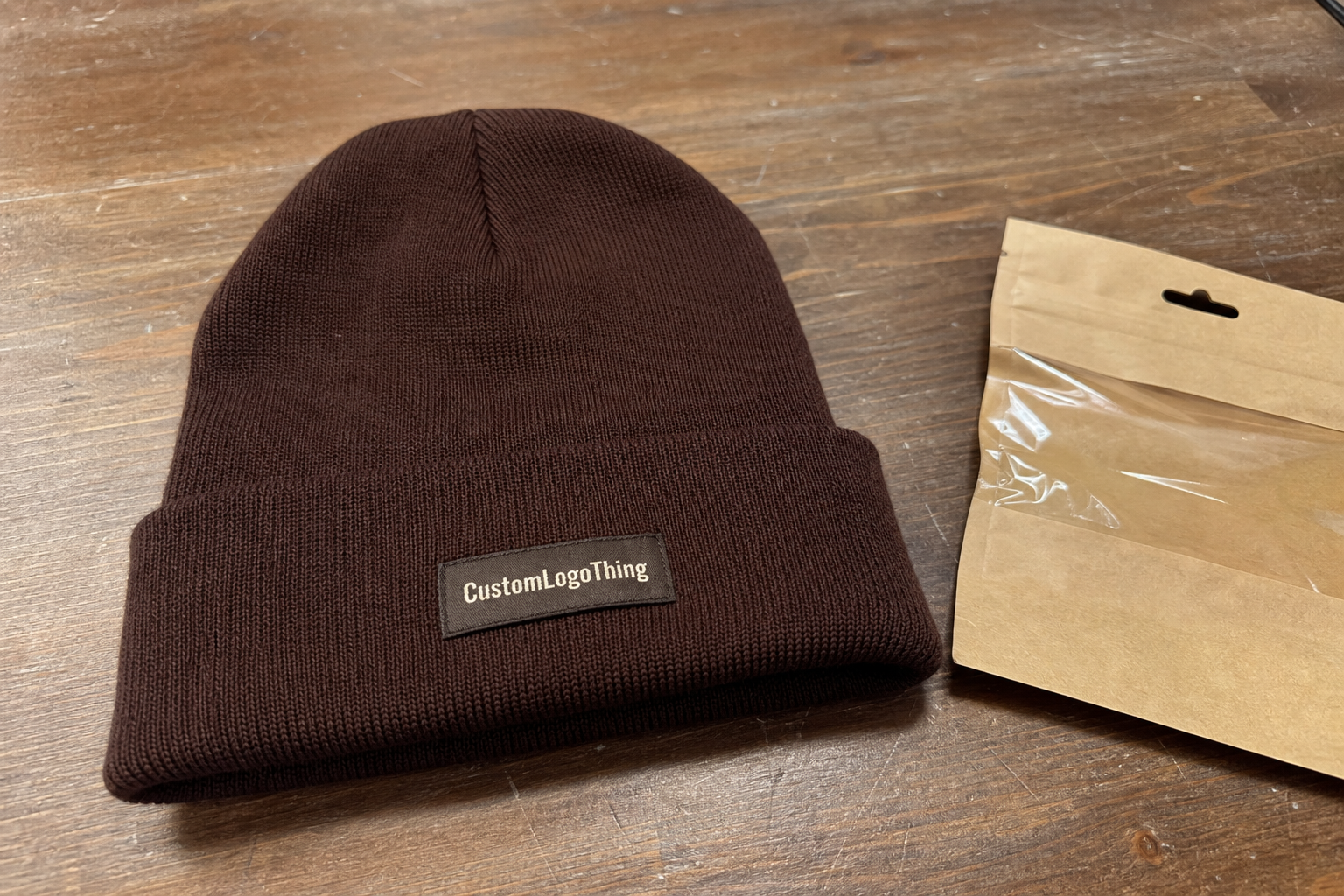 Chocolate Woven Label Beanies Bulk Order Planning Guide