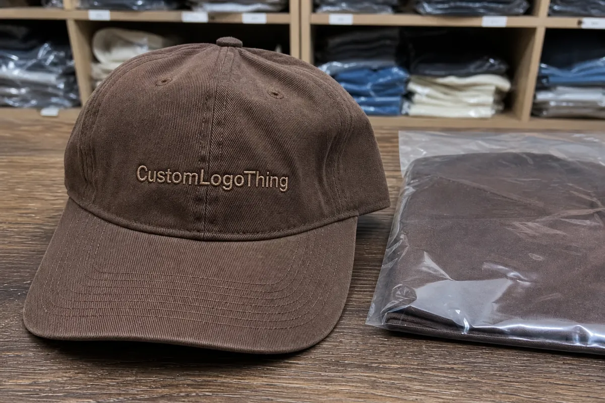 Chocolate Unstructured Dad Hats Unit Cost Review & Quote