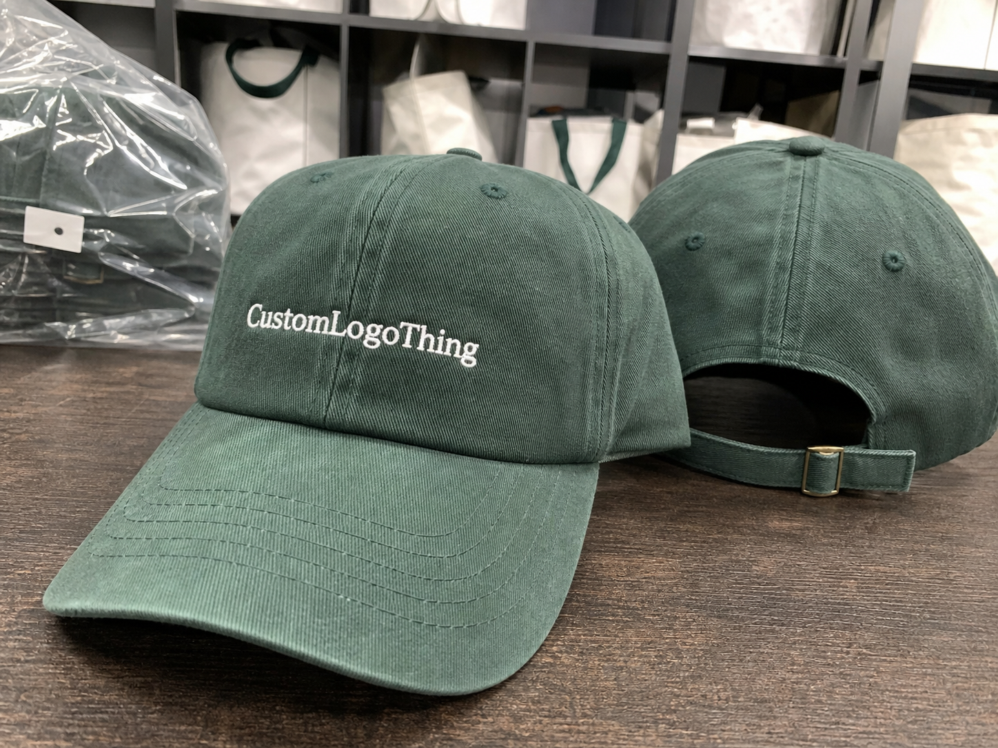 Why embroidered beer caps sell fast at the shelf - CustomLogoThing packaging example