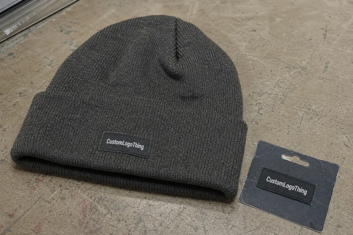 Ecommerce Cuffed Knit Beanies Material Sample Guide
