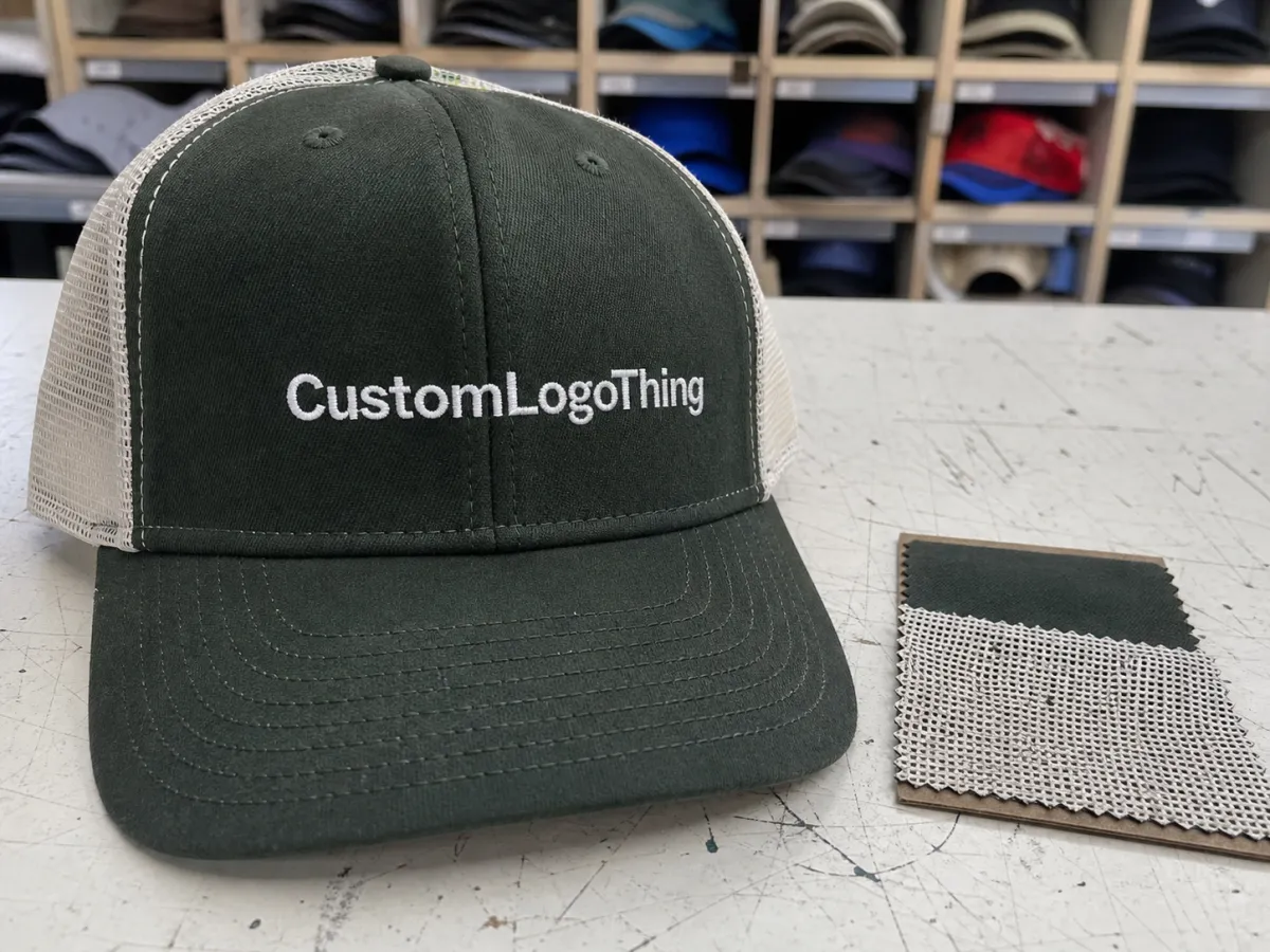 Book Trucker Caps Material Samples Before You Order