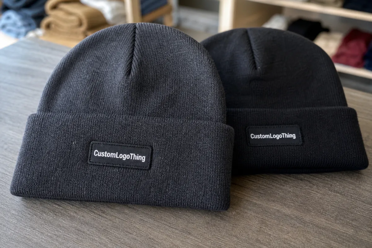 Buy Stationery Woven Label Beanies Unit Cost Review