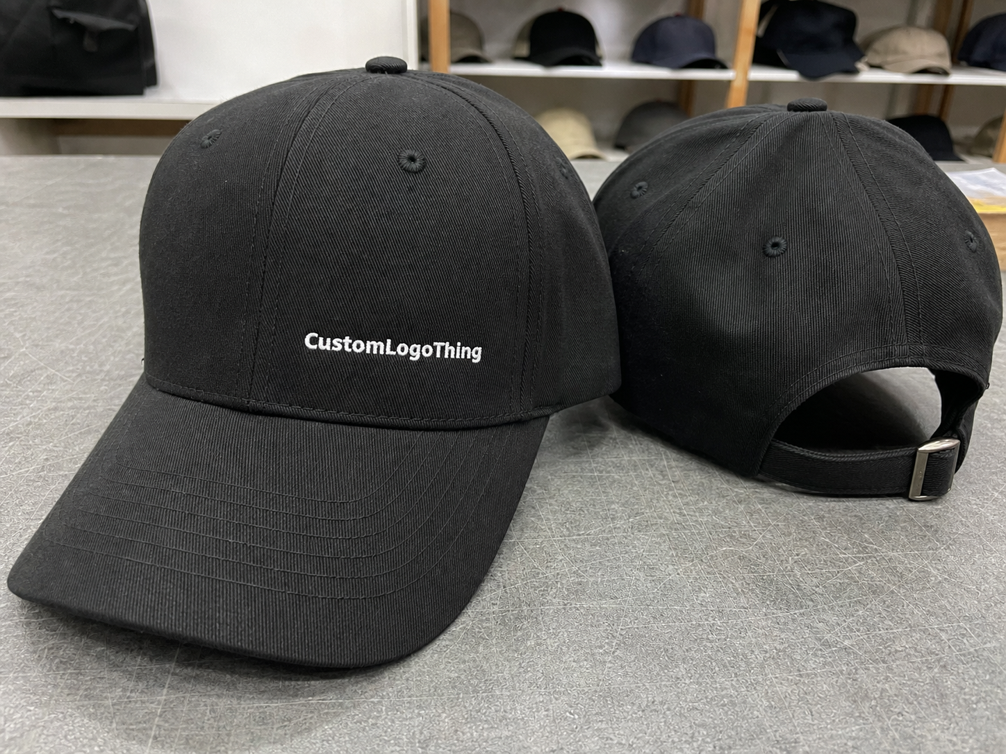 Electronics Embroidered Baseball Caps Bulk Order Planning