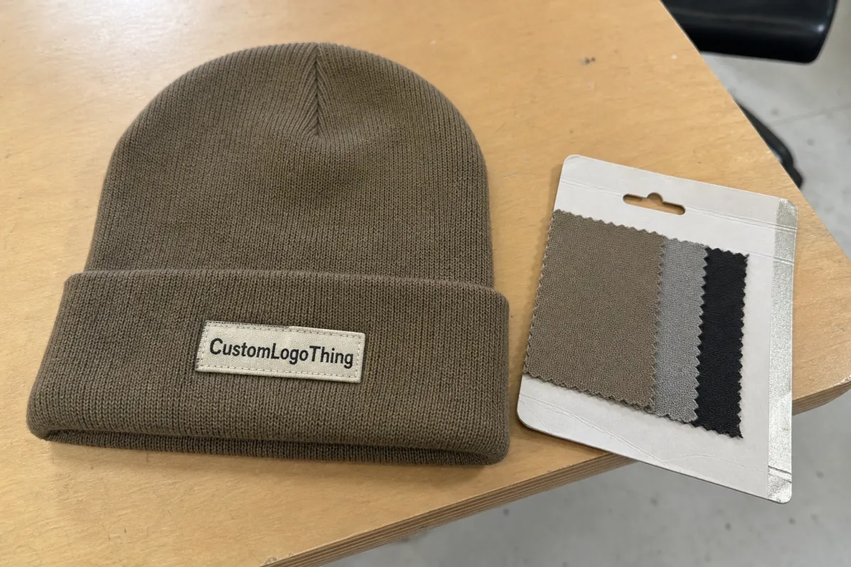 Toy Woven Label Beanies Material Sample Guide for Buyers