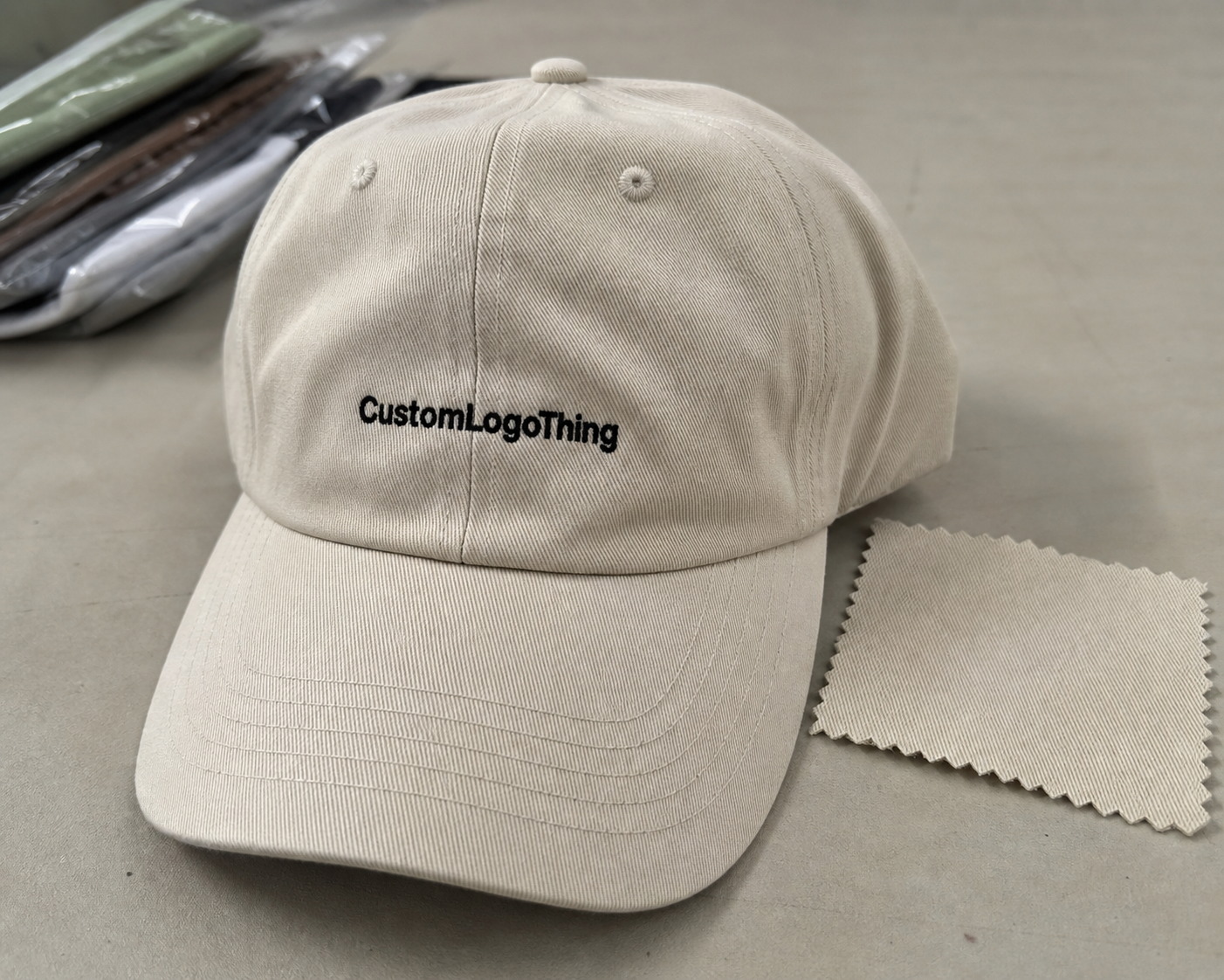 Beauty Unstructured Dad Hats Material Sample Buying Guide
