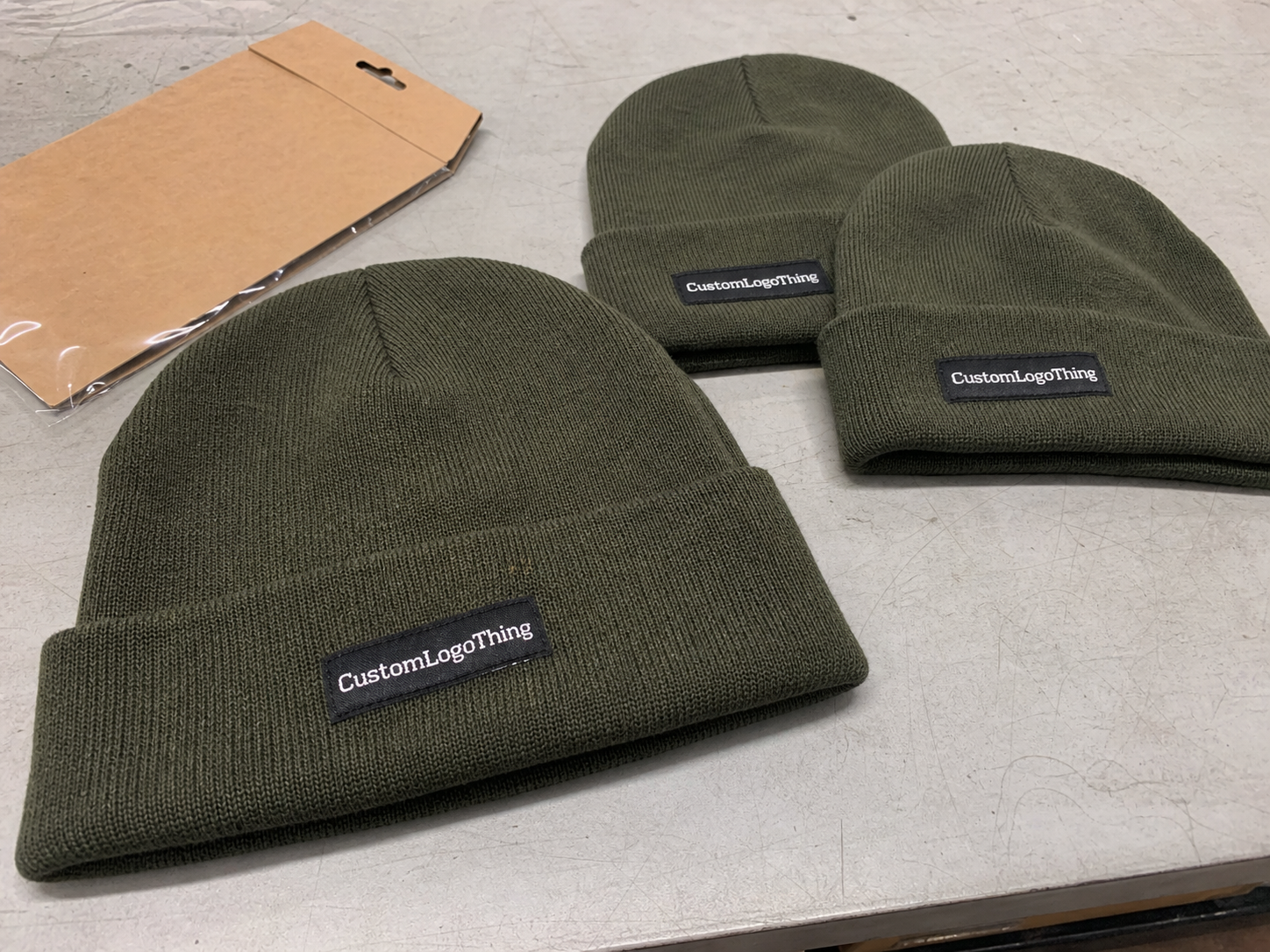 Stationery Cuffed Knit Beanies Unit Cost Review & Quote