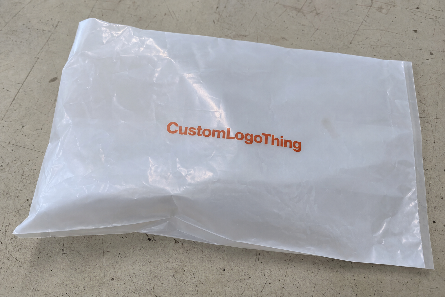 Bakery Printed Poly Mailers Material Sample Guide for Buyers