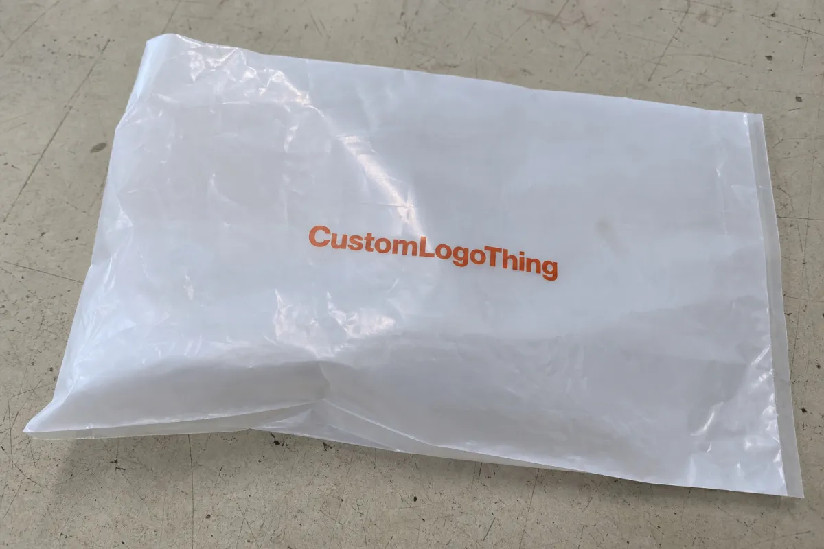 Bakery Printed Poly Mailers Material Sample Guide for Buyers