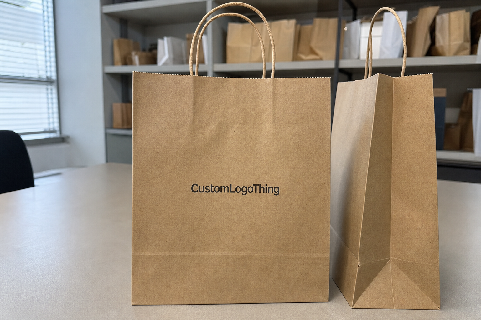 Electronics Twisted Handle Paper Bags Bulk Order Planning