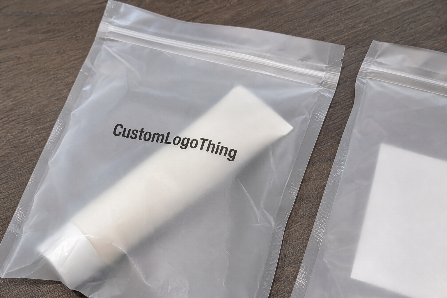 Buy Skincare Frosted Zipper Bags Insert Checklist