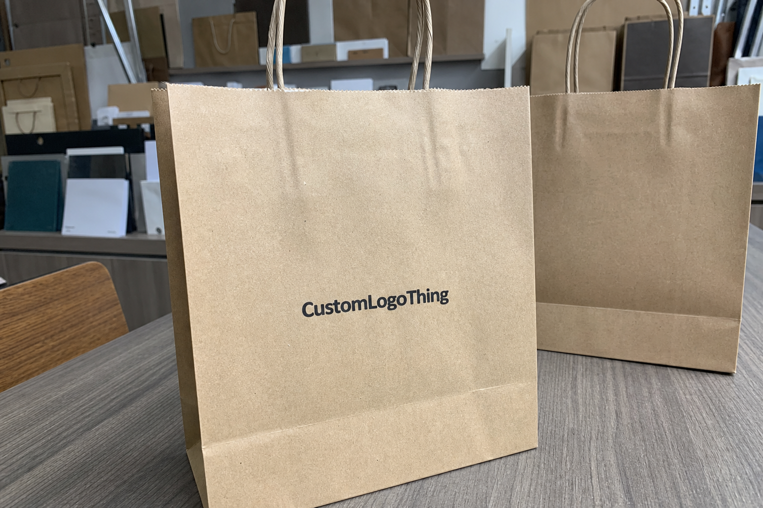 Order Fitness Twisted Handle Paper Bags: Digital Proof