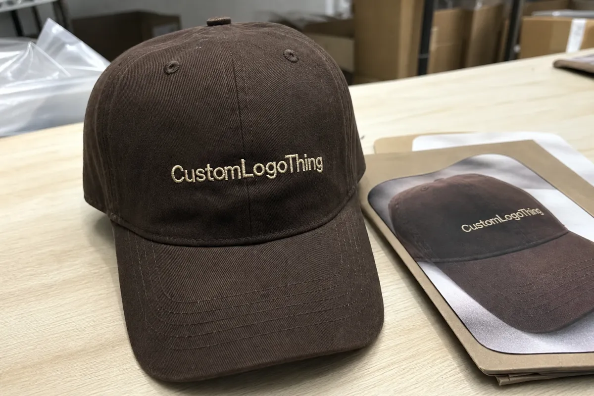 Chocolate Embroidered Baseball Caps: Digital Proof Checklist