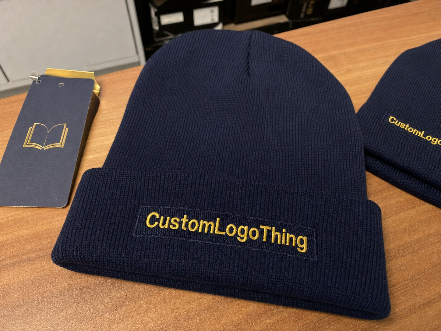 Book Cuffed Knit Beanies Digital Proof Checklist for Buyers