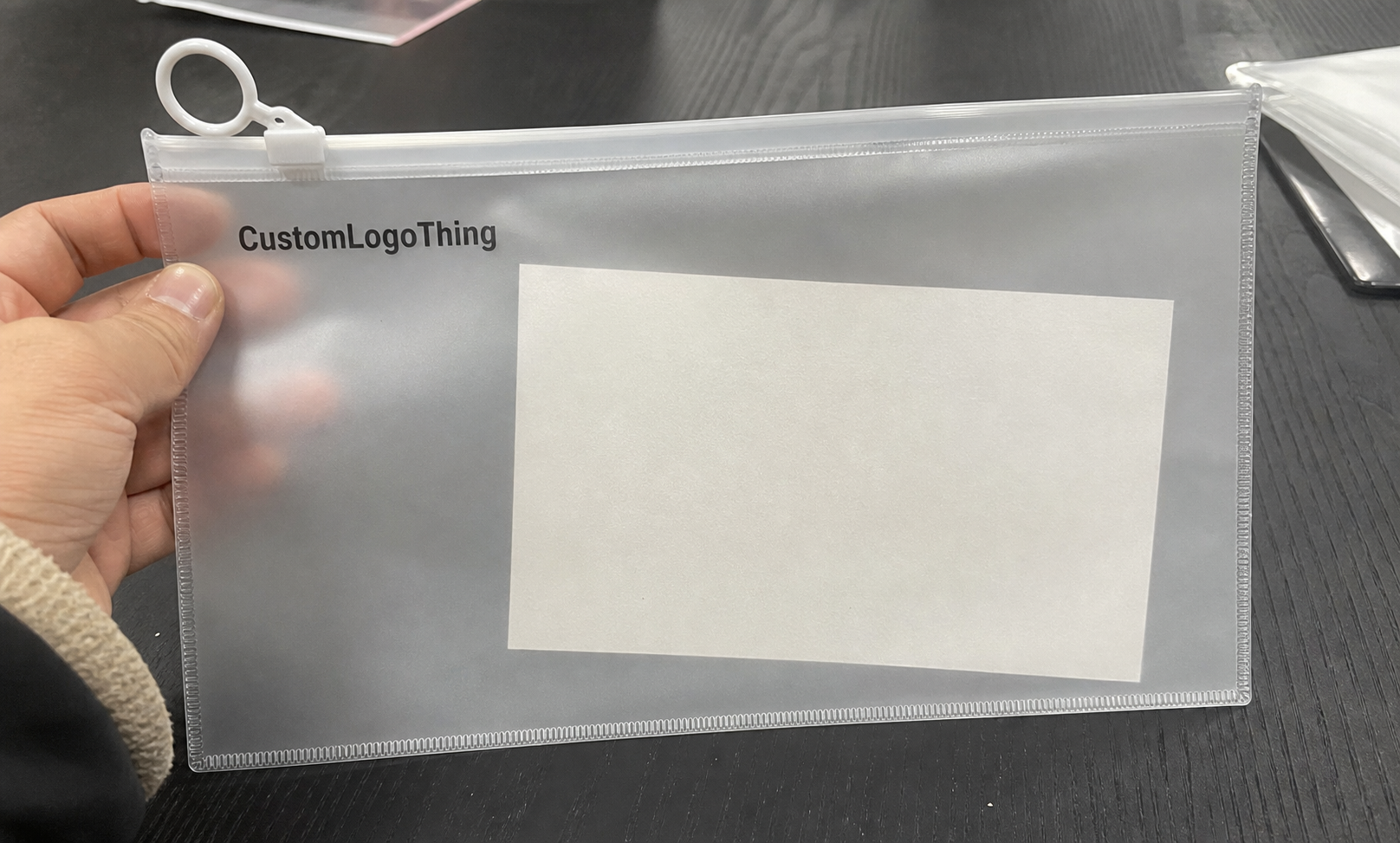 Stationery Frosted Zipper Bags Material Thickness Guide