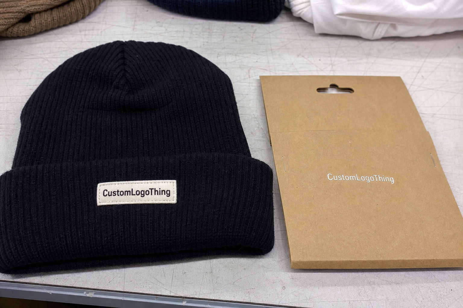 Corporate Gifting Embroidered Beanies Proof Checklist