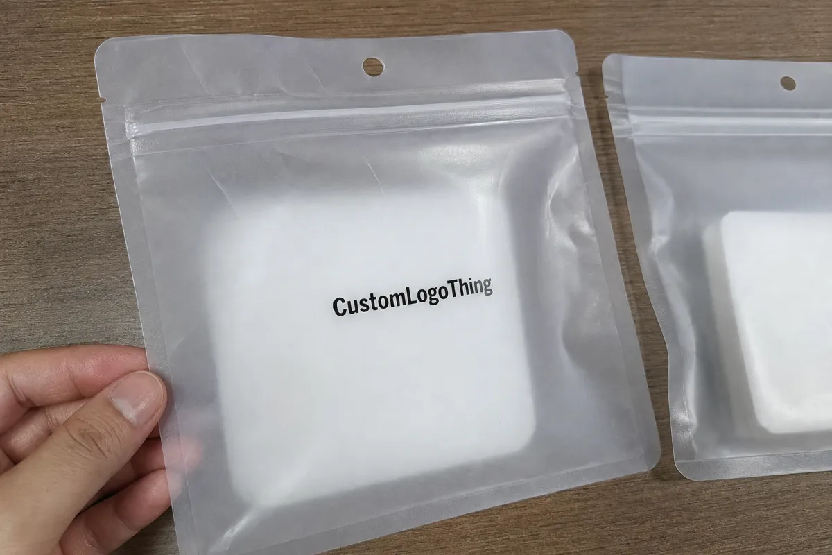 Electronics Frosted Zipper Bags Material & Thickness Guide