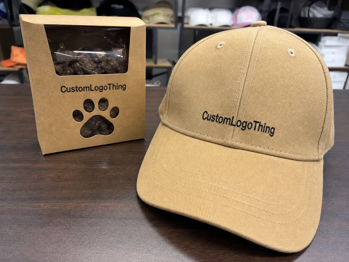 Pet Treat Embroidered Baseball Caps Proof Checklist