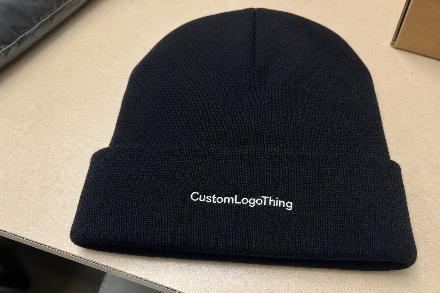 Corporate Gifting Cuffed Knit Beanies Proof Checklist