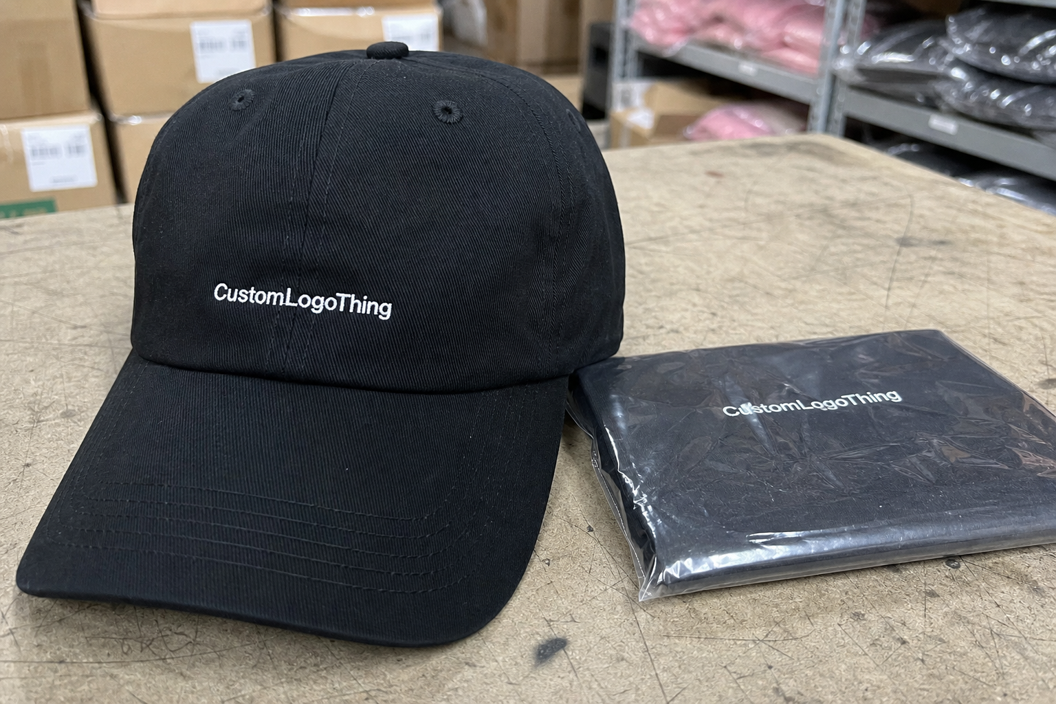 Trade Show Embroidered Caps Digital Proof Checklist