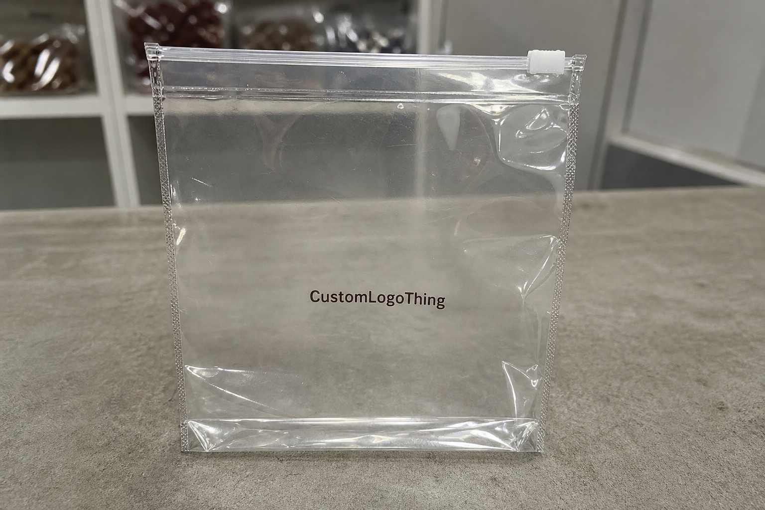 Chocolate Slider Lock Bags Packaging Insert Checklist