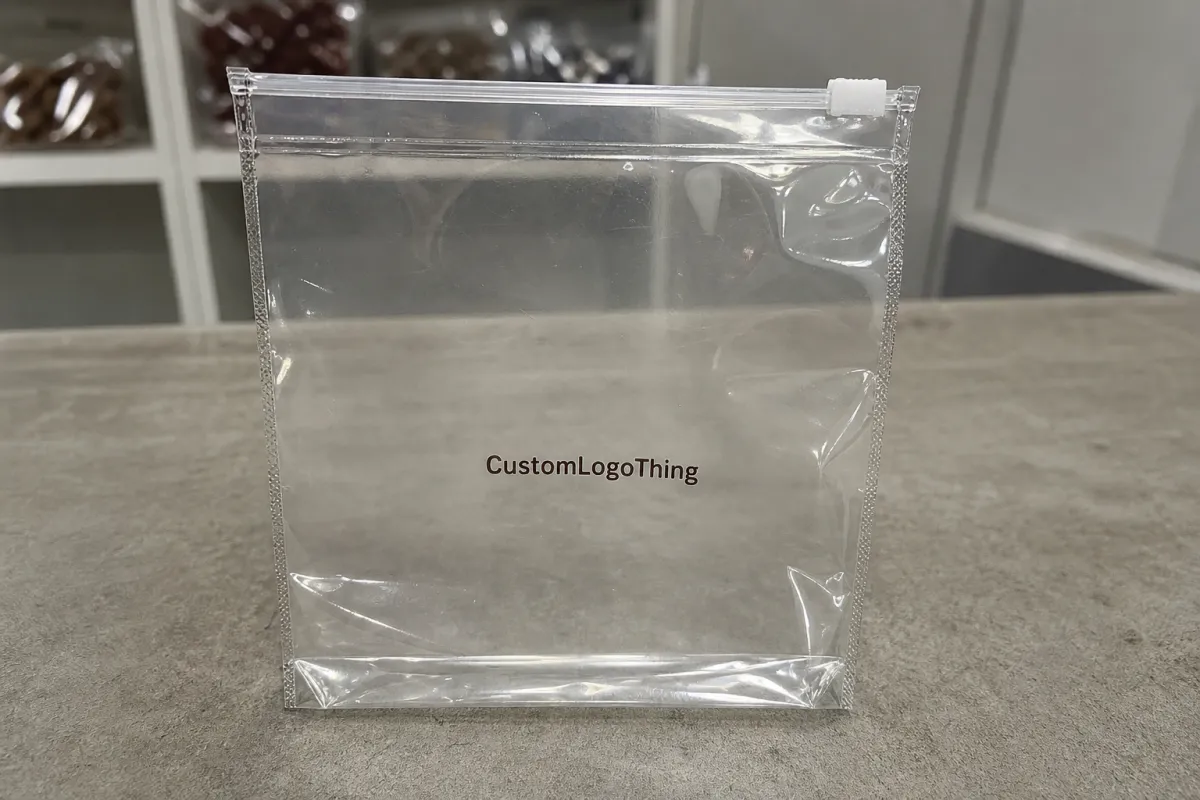 Chocolate Slider Lock Bags Packaging Insert Checklist