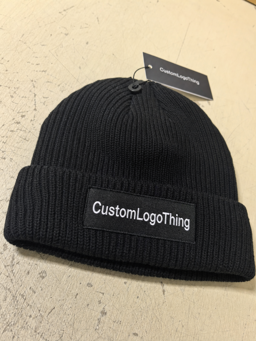 Skincare Ribbed Winter Beanies Material Sample Guide