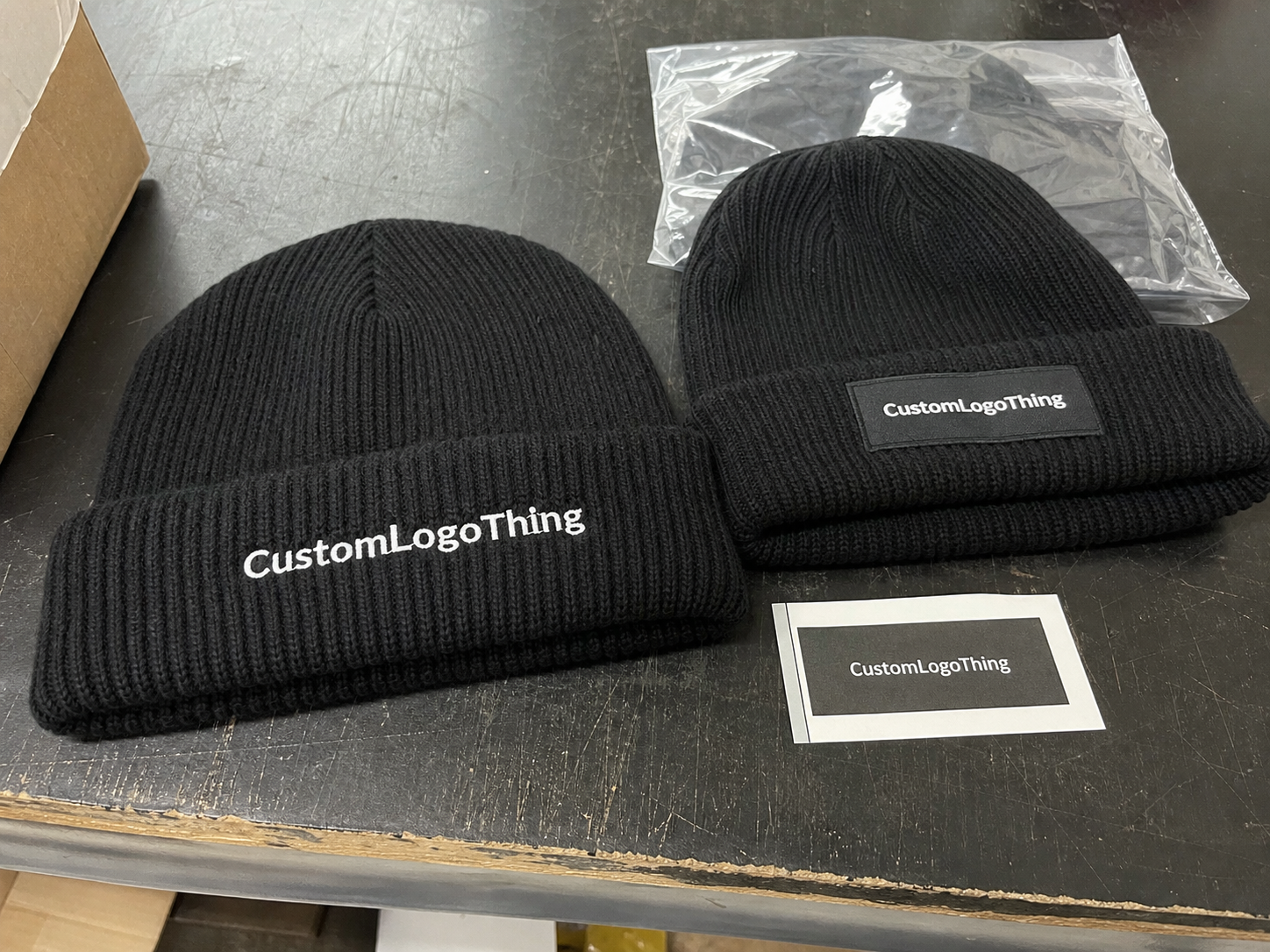 Order Electronics Embroidered Beanies Digital Proof Checklist