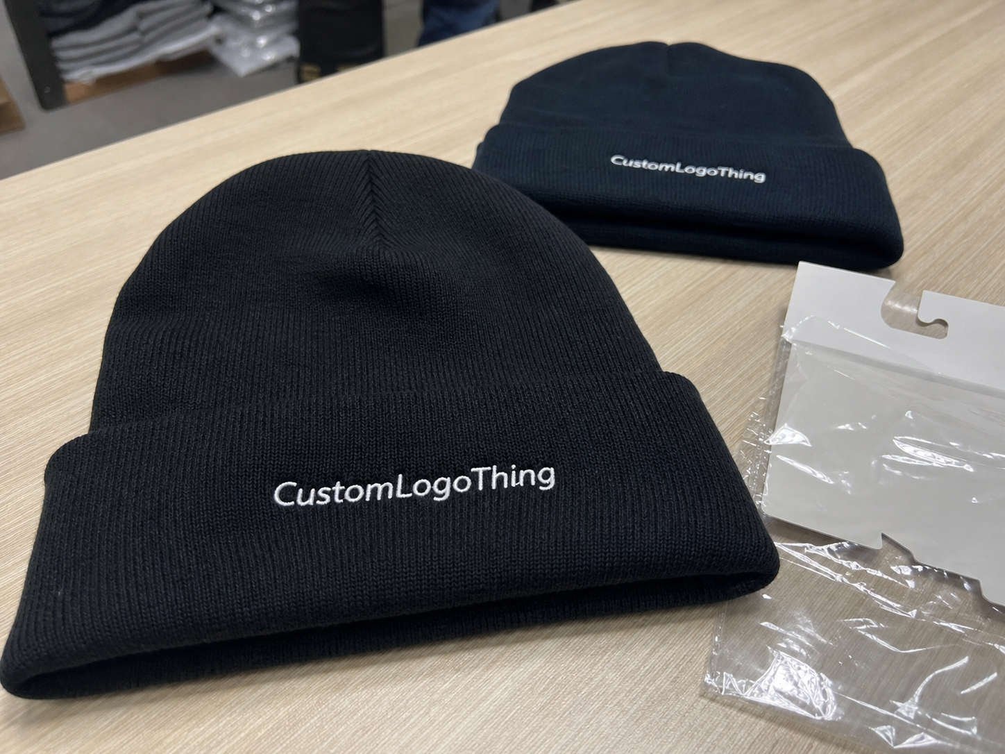 Restaurant Embroidered Beanies Digital Proof Checklist