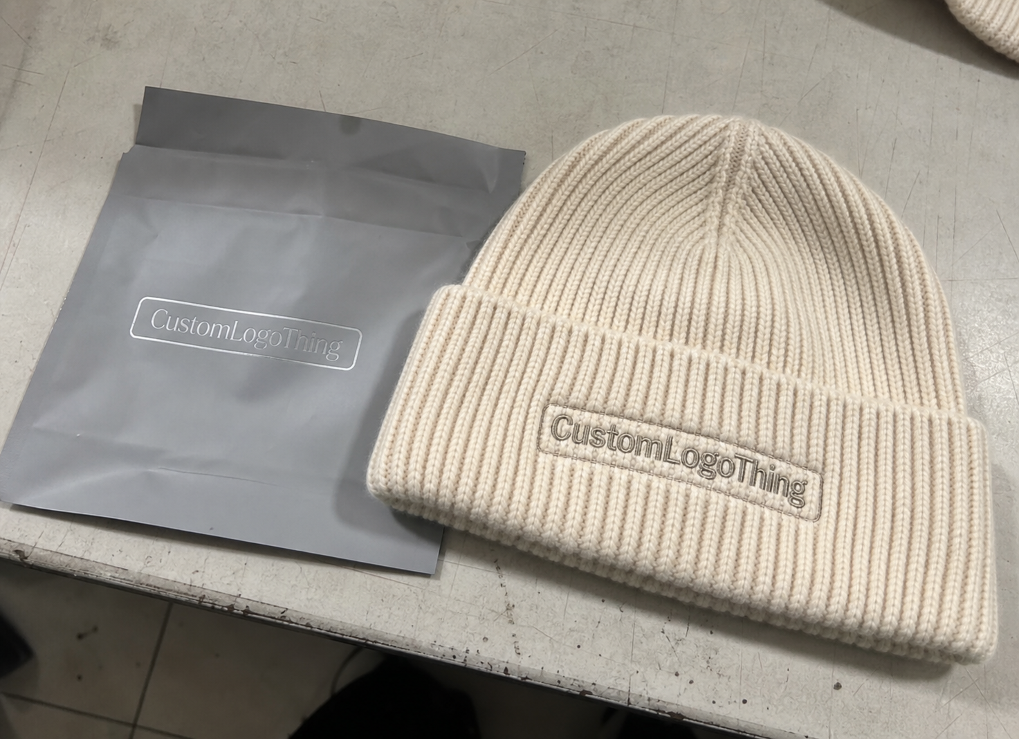 Buy Wedding Ribbed Winter Beanies: Digital Proof Checklist