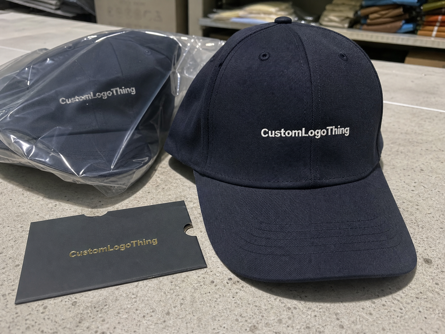 Order Hotel Embroidered Baseball Caps Unit Cost Details