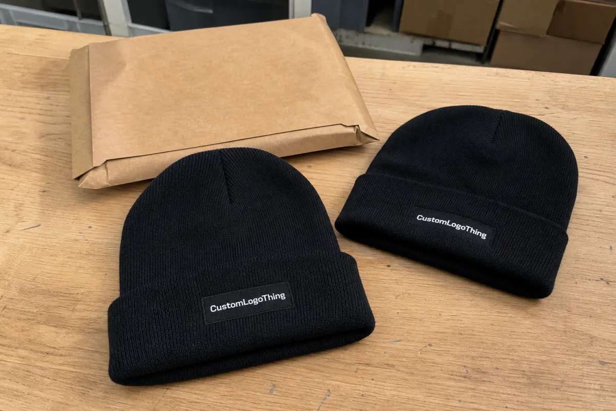 Toy Embroidered Beanies Digital Proof Checklist for Buyers